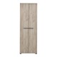 ΕΠΙΠΛΟ ΧΩΛ LORCA GREY OAK / ΜΑΥΡΟ 67x40x195εκ fxtr