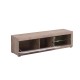 ΕΠΙΠΛΟ ΤΗΛΕΟΡΑΣΗΣ REMO GREY OAK / ΛΕΥΚΗ ΛΑΚΑ 162x41x43εκ