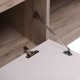 ΕΠΙΠΛΟ ΤΗΛΕΟΡΑΣΗΣ REMO GREY OAK / ΛΕΥΚΗ ΛΑΚΑ 162x41x43εκ