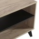 ΤΡΑΠΕΖΙ ΣΑΛΟΝΙΟΥ UMBRIA KS GREY OAK-ΜΑΥΡΟ 101x50x47εκ