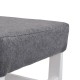 ΚΑΡΕΚΛΑ ΤΡΑΠΕΖΑΡΙΑΣ Fylliana TX ΛΕΥΚΟ-ΓΚΡΙ 43x44x98εκ
