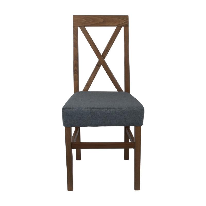 ΚΑΡΕΚΛΑ ΤΡΑΠΕΖΑΡΙΑΣ Fylliana TX GREY OAK-ΣΙΕΛ 43x44x98εκ