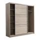 ΝΤΟΥΛΑΠΑ NAVARA 215 GREY OAK 213x60x215,5εκ