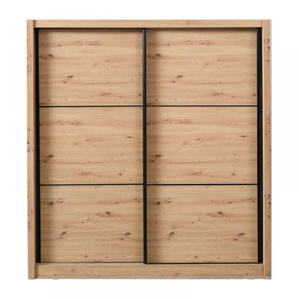 ΝΤΟΥΛΑΠΑ NAVARA 215 ΑRTISAN OAK 213x60x215,5εκ