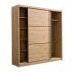 ΝΤΟΥΛΑΠΑ NAVARA 215 ΑRTISAN OAK 213x60x215,5εκ
