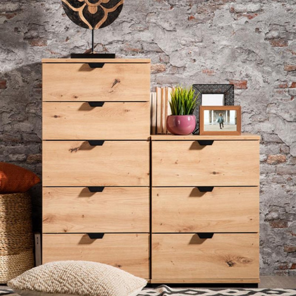 ΚΟΜΟΔΙΝΟ DUERO 3F ARTISAN OAK 45x40x63εκ