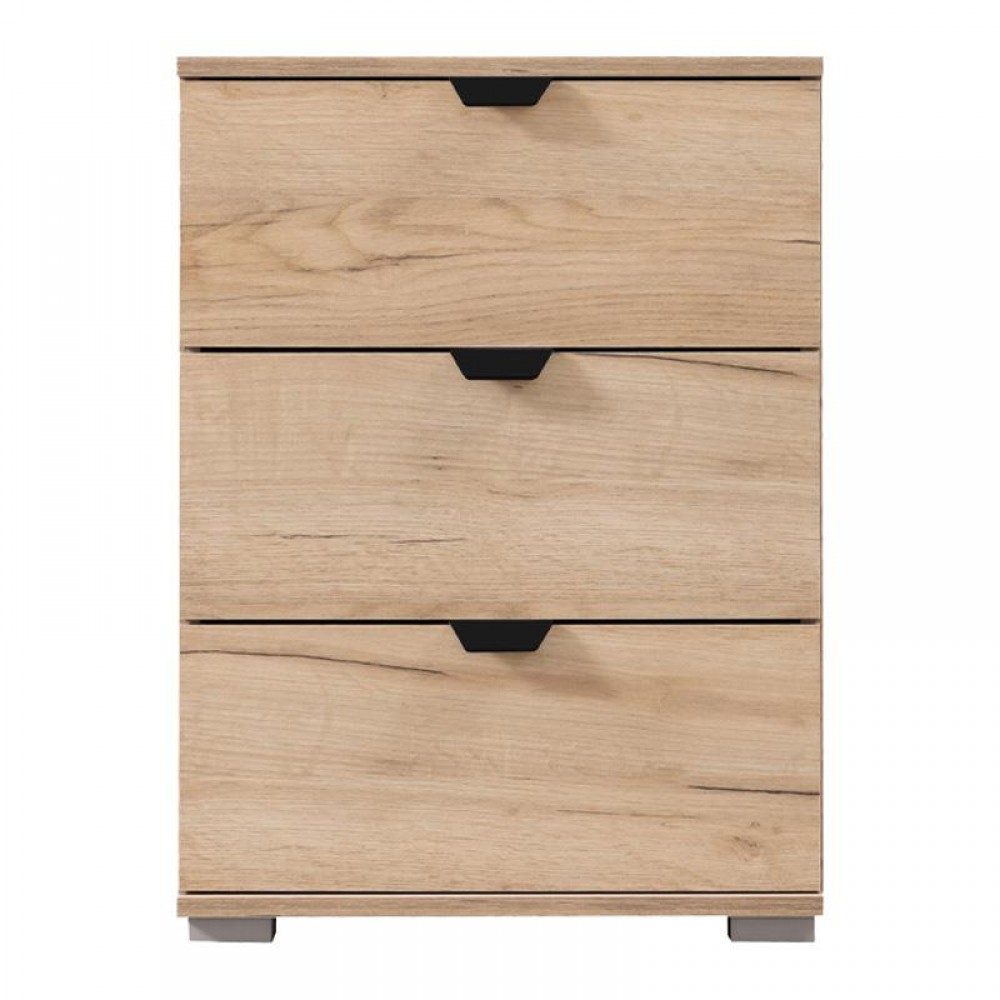 ΚΟΜΟΔΙΝΟ DUERO 3F ARTISAN OAK 45x40x63εκ