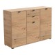 ΚΟΜΟΤΑ-ΜΠΟΥΦΕΣ DUERO 3K2F ARTISAN OAK 135x40x95εκ