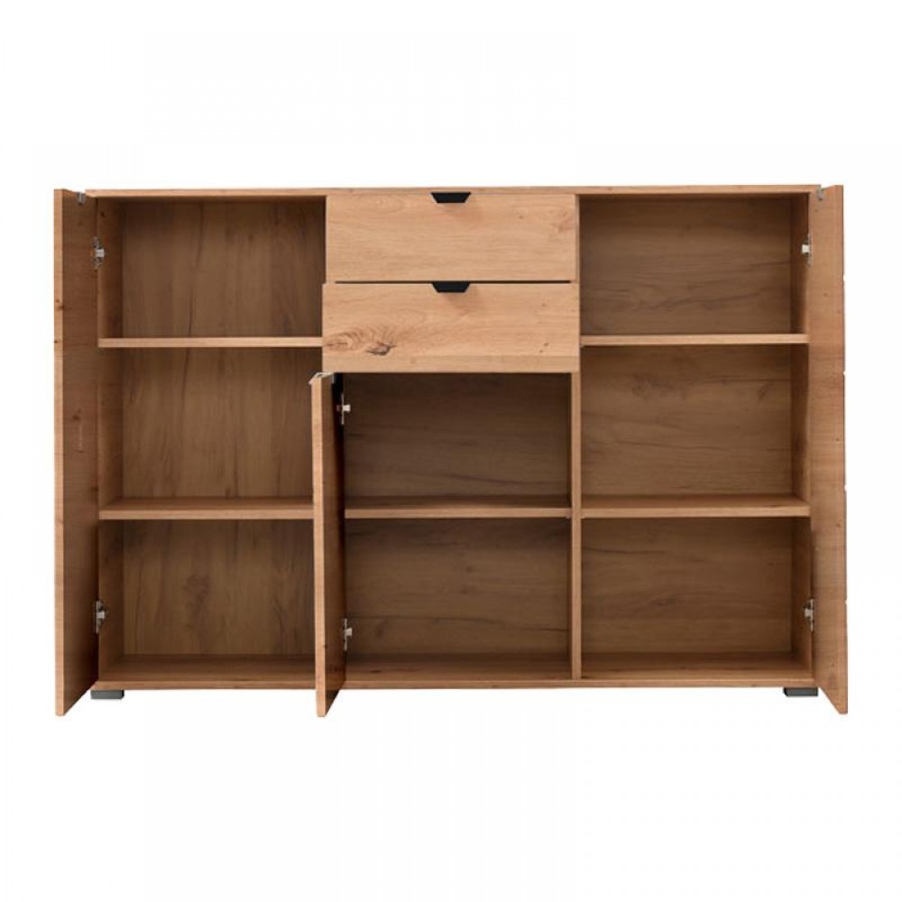 ΚΟΜΟΤΑ-ΜΠΟΥΦΕΣ DUERO 3K2F ARTISAN OAK 135x40x95εκ