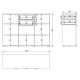 ΚΟΜΟΤΑ-ΜΠΟΥΦΕΣ DUERO 3K2F ARTISAN OAK 135x40x95εκ