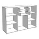 ΚΟΜΟΤΑ-ΜΠΟΥΦΕΣ DUERO 3K2F GREY OAK 135x40x95εκ