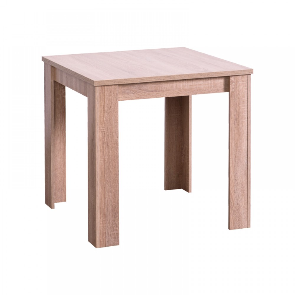 ΤΡΑΠΕΖΙ DT SONOMA OAK ΧΡΩΜΑ 80x80x75εκ