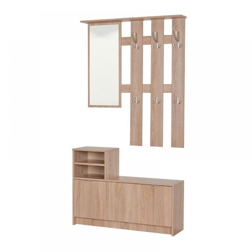 ΣΤΑΝΤ ΓΙΑ ΧΩΛ RAVENNA SONOMA 100x29x192εκ fxtr