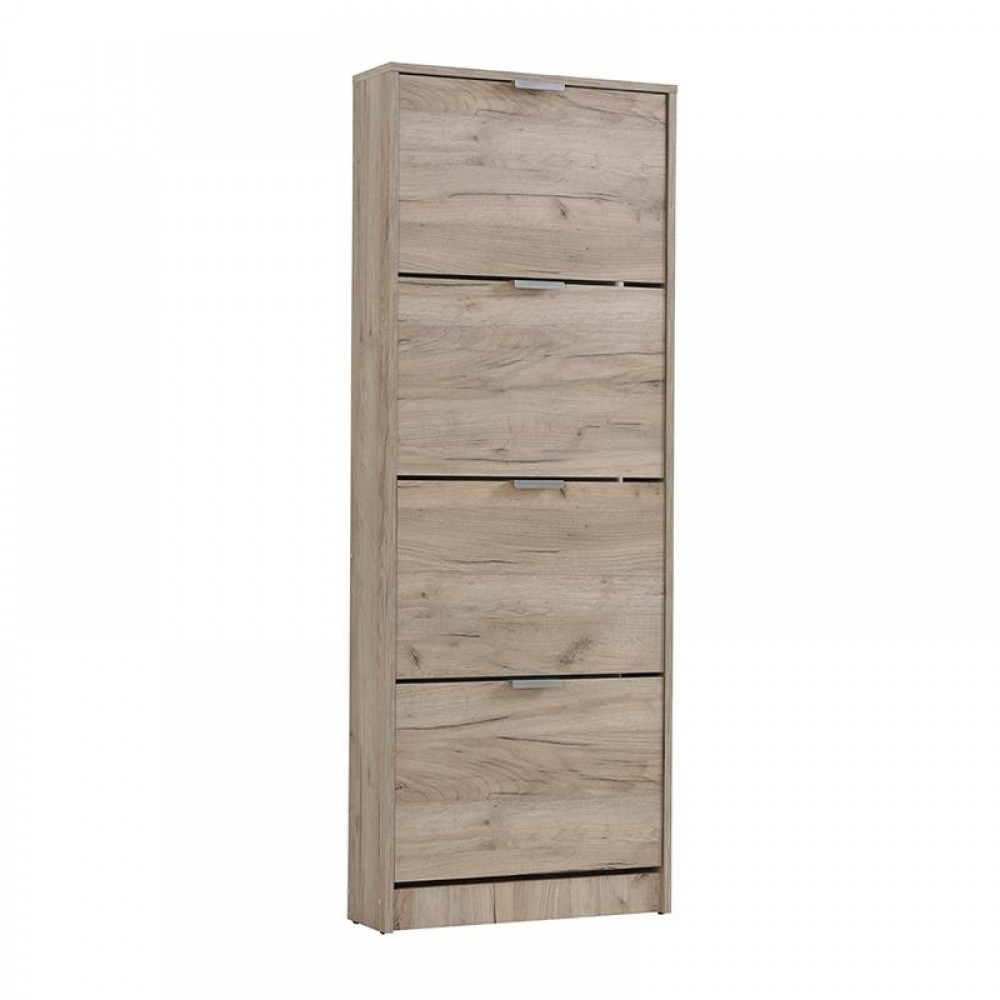 ΠΑΠΟΥΤΣΟΘΗΚΗ Base 14 GREY OAK 58x18x156εκ