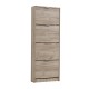 ΠΑΠΟΥΤΣΟΘΗΚΗ Base 14 GREY OAK 58x18x156εκ