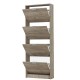 ΠΑΠΟΥΤΣΟΘΗΚΗ Base 14 GREY OAK 58x18x156εκ