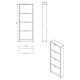 ΠΑΠΟΥΤΣΟΘΗΚΗ Base 14 GREY OAK 58x18x156εκ