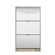 ΠΑΠΟΥΤΣΟΘΗΚΗ Hugo 23 Grey Oak ΜΕ ΚΑΘΡΕΦΤΗ 67x28x119εκ