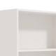 ΒΙΒΛΙΟΘΗΚΗ TOMAR 4 ΛΕΥΚΟ ΧΡΩΜΑ 70x24,5x142εκ