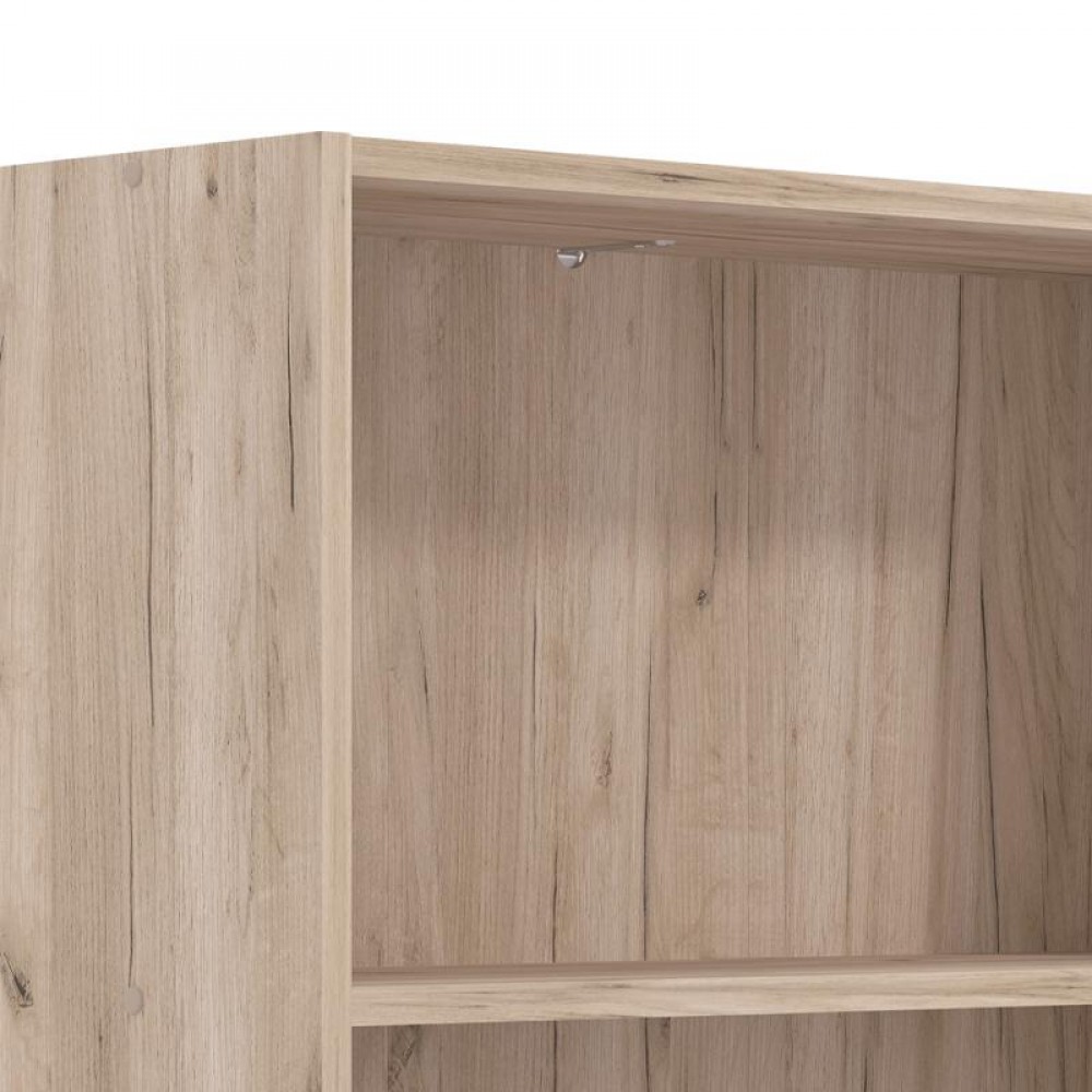 ΒΙΒΛΙΟΘΗΚΗ TOMAR 5 GREY OAK 70x24,5x176,5εκ