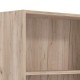 ΒΙΒΛΙΟΘΗΚΗ TOMAR 5 GREY OAK 70x24,5x176,5εκ