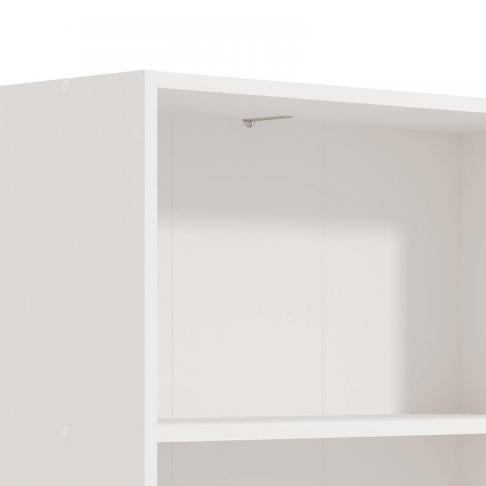 ΒΙΒΛΙΟΘΗΚΗ TOMAR 6 ΛΕΥΚΟ 70x24,5x211,5εκ