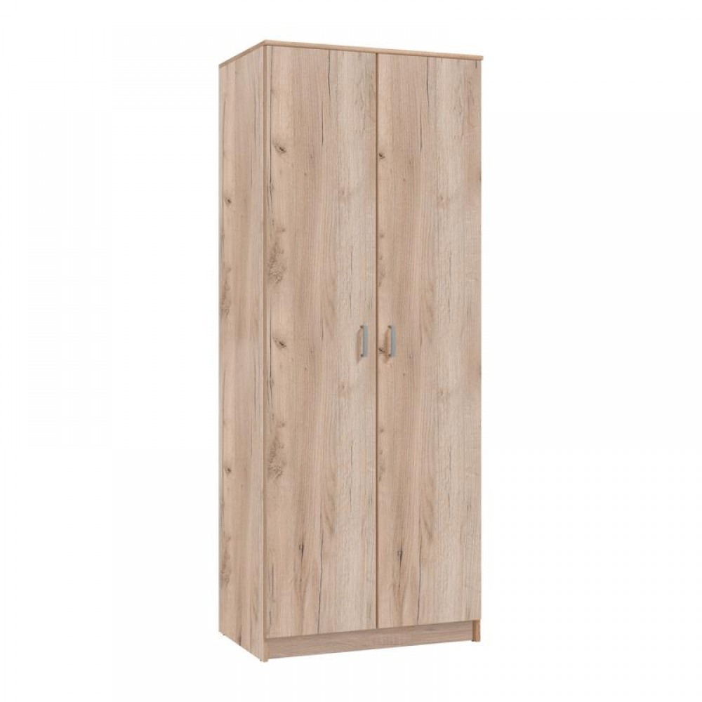 ΝΤΟΥΛΑΠΑ HANA 2Κ GREY OAK 80x52x205εκ