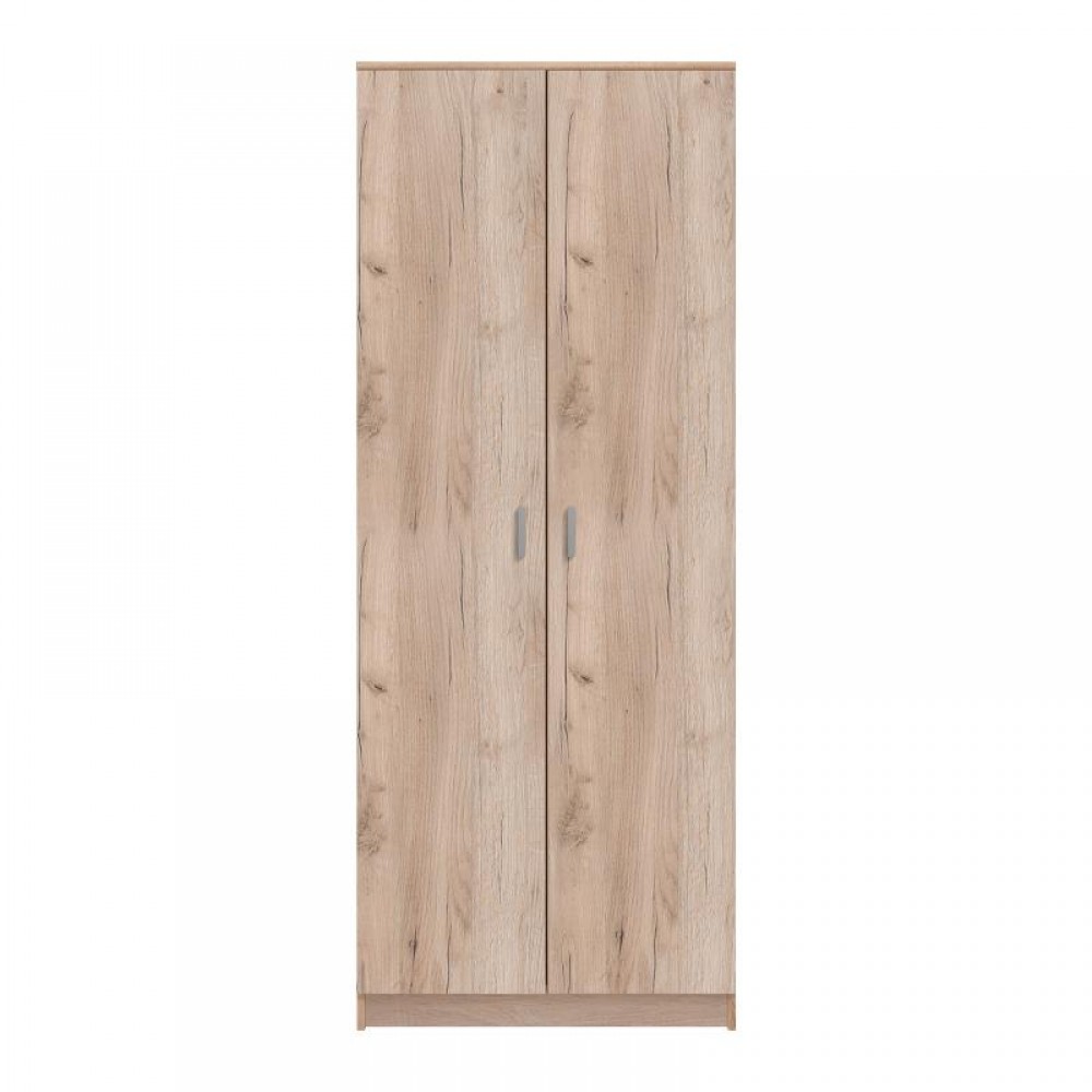 ΝΤΟΥΛΑΠΑ HANA 2Κ GREY OAK 80x52x205εκ