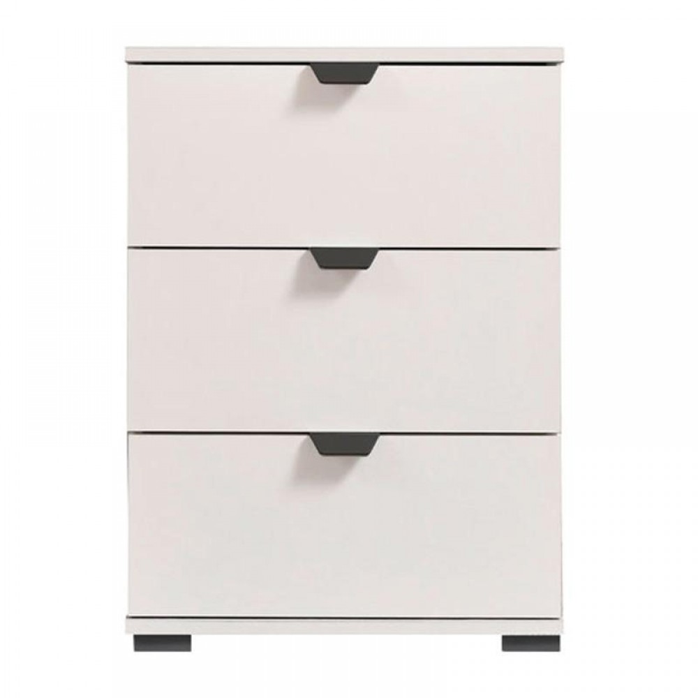 ΚΟΜΟΔΙΝΟ DUERO 3F ΛΕΥΚΟ ΧΡΩΜΑ 45x40x63εκ