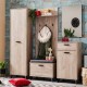 ΕΠΙΠΛΟ ΧΩΛ UMBRIA P1 GREY OAK 53,5x35x192εκ fxtr
