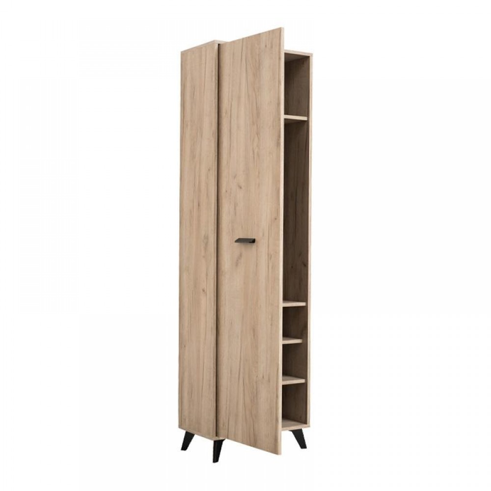 ΕΠΙΠΛΟ ΧΩΛ UMBRIA P1 GREY OAK 53,5x35x192εκ fxtr