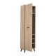 ΕΠΙΠΛΟ ΧΩΛ UMBRIA P1 GREY OAK 53,5x35x192εκ fxtr