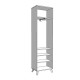 ΕΠΙΠΛΟ ΧΩΛ UMBRIA P1 GREY OAK 53,5x35x192εκ fxtr