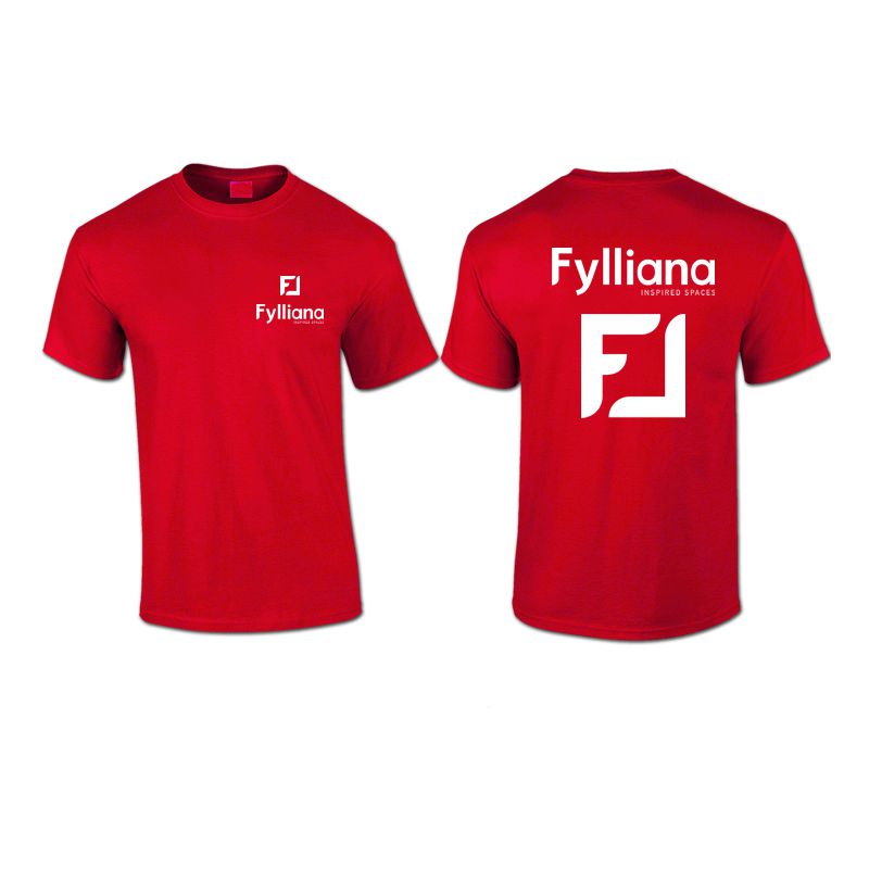 T-SHIRT FYLLIANA ΜΑΚΟ UNISEX ΚΟΚΚΙΝΟ ΧΡΩΜΑ