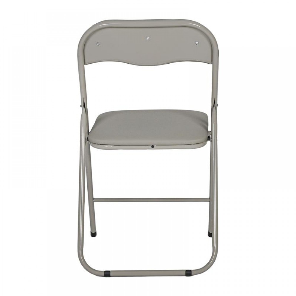 ΜΕΤΑΛΛΙΚΗ ΑΝΑΔΙΠΛΟΥΜΕΝΗ ΚΑΡΕΚΛΑ Fylliana FL758 ΓΚΡΙ ΧΡΩΜΑ 43x44x78εκ