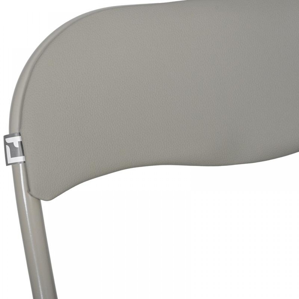 ΜΕΤΑΛΛΙΚΗ ΑΝΑΔΙΠΛΟΥΜΕΝΗ ΚΑΡΕΚΛΑ Fylliana FL758 ΓΚΡΙ ΧΡΩΜΑ 43x44x78εκ