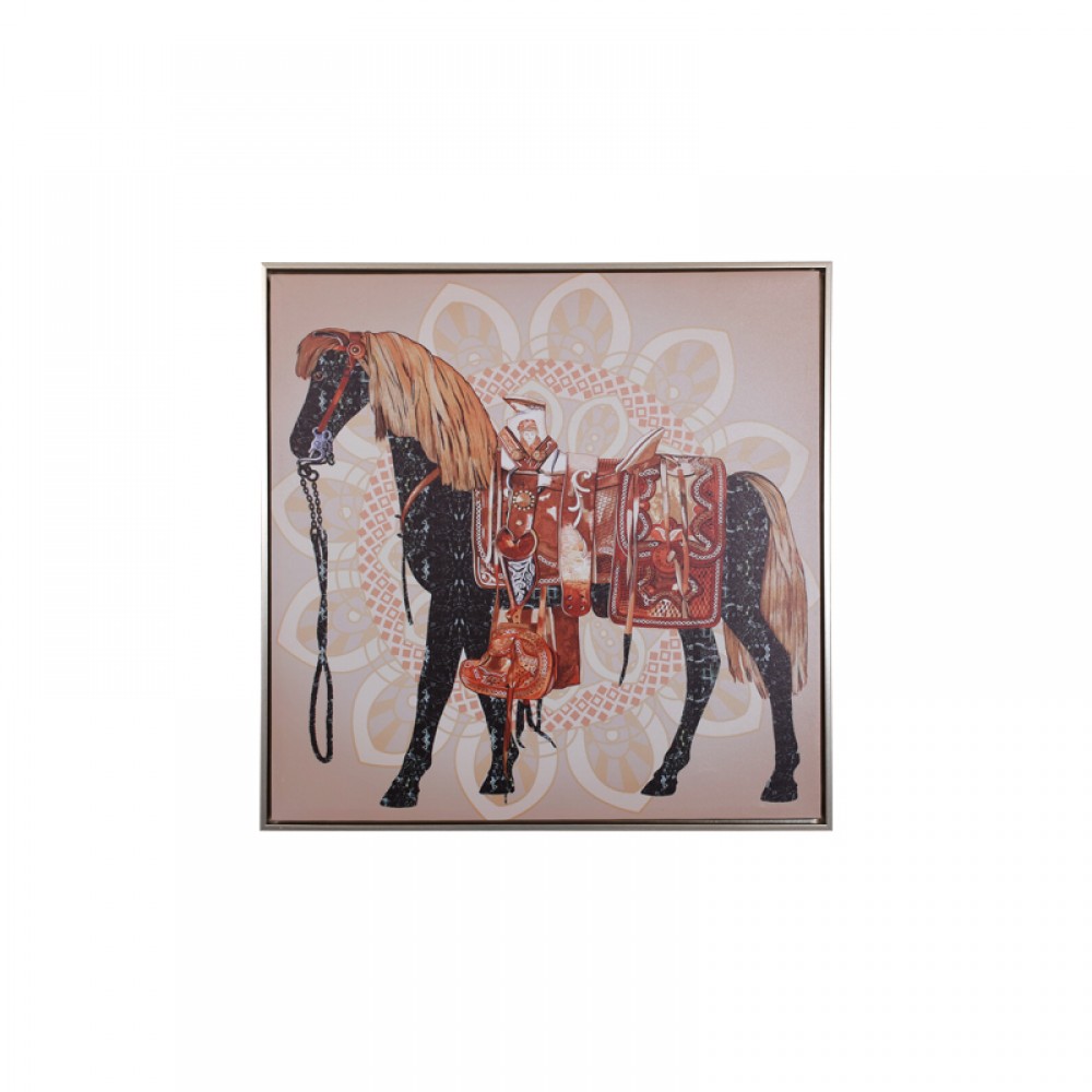 ΠΙΝΑΚΑΣ Fylliana HORSE No1 60x60εκ