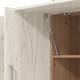 ΚΟΥΖΙΝΑ TAMARA 200 ARTISAN OAK-ΛΕΥΚΟ OAK 200x46x200εκ