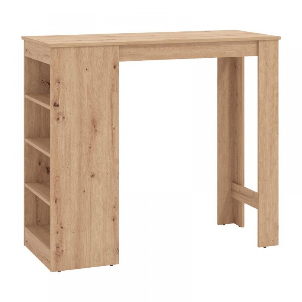 ΤΡΑΠΕΖΙ-ΜΠΑΡ VALENCE ARTISAN OAK 120x50x105εκ