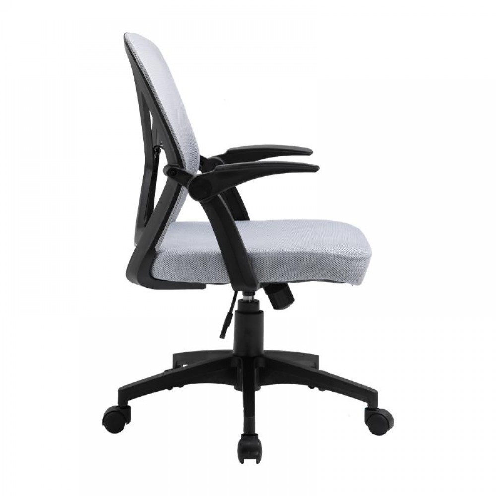 ΚΑΡΕΚΛΑ ΓΡΑΦΕΙΟΥ Fylliana FL20-2Β ΓΚΡΙ ΧΡΩΜΑ 60x63x90/105εκ