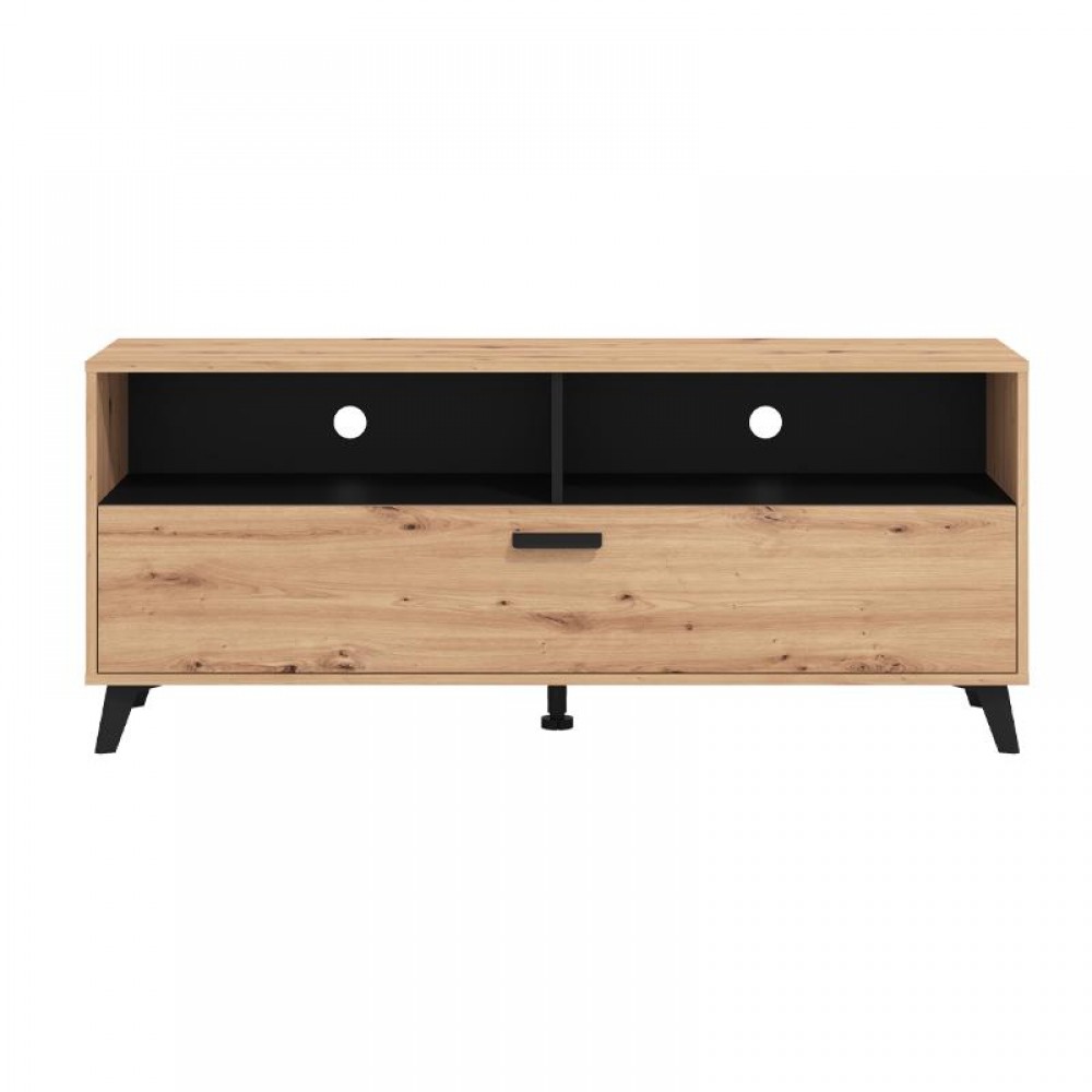 ΕΠΙΠΛΟ ΤΗΛΕΟΡΑΣΗΣ UMBRIA TV 140 ARTISAN-ΜΑΥΡΟ 137x40x57εκ