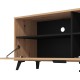 ΕΠΙΠΛΟ ΤΗΛΕΟΡΑΣΗΣ UMBRIA TV 140 ARTISAN-ΜΑΥΡΟ 137x40x57εκ