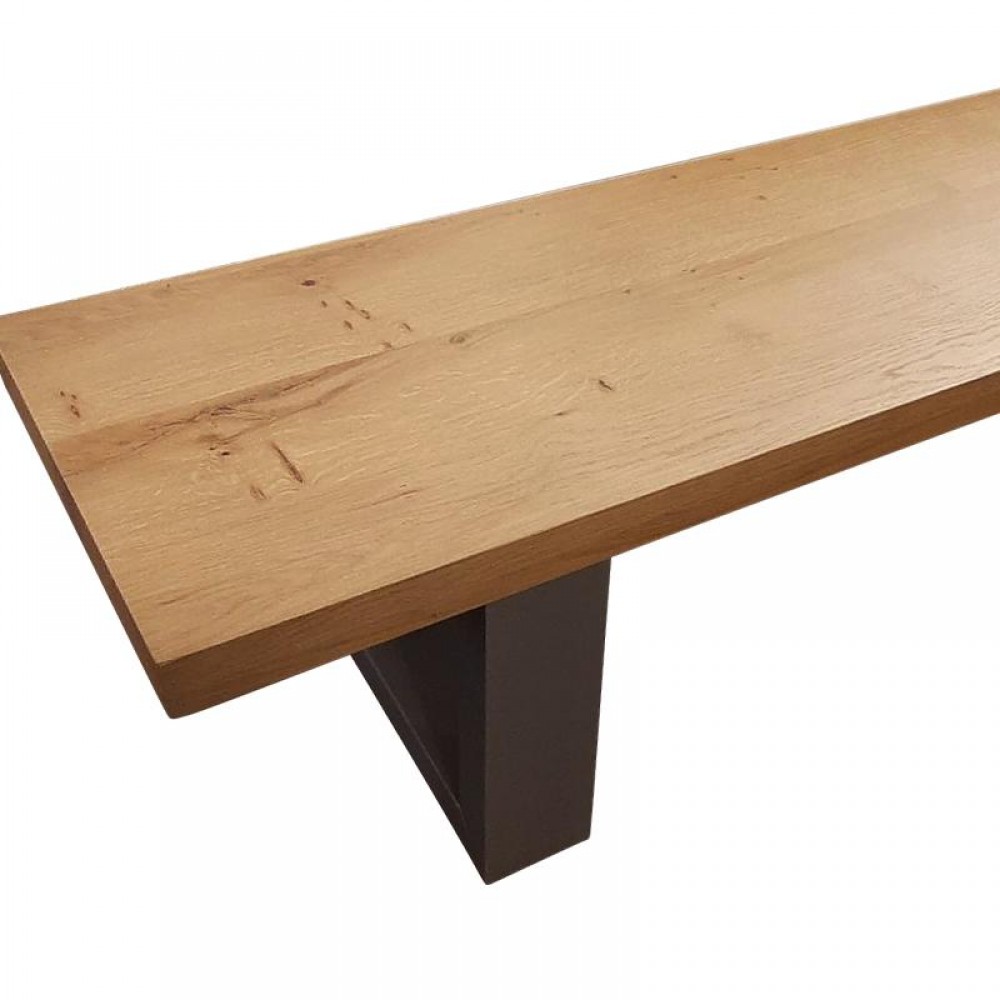 ΠΑΓΚΑΚΙ Fylliana Malibu ΜΕ ΚΑΠΛΑΜΑ ΔΡΥΟΣ ΡΟΥΣΤΙΚ 160x40x45,5εκ