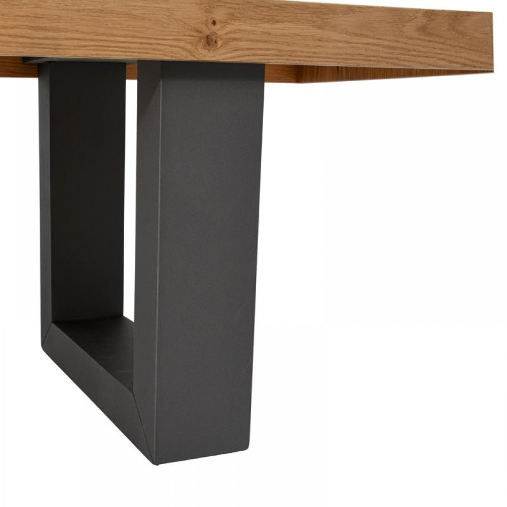 ΠΑΓΚΑΚΙ Fylliana Malibu ΜΕ ΚΑΠΛΑΜΑ ΔΡΥΟΣ ΡΟΥΣΤΙΚ 160x40x45,5εκ