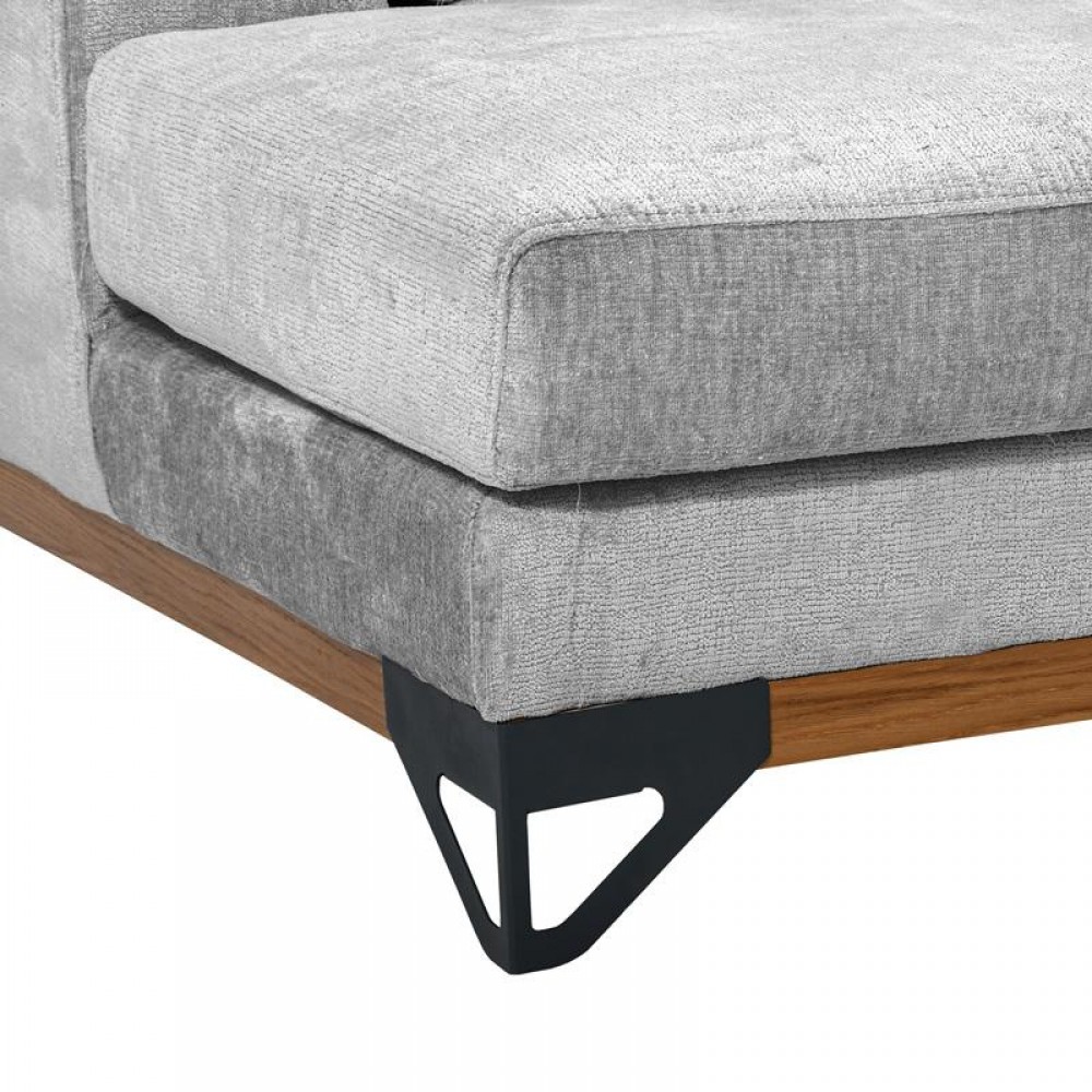 ΚΑΝΑΠΕΣ Fylliana Angelo ΑΡΙΣΤΕΡΗ ΓΩΝΙΑ ΓΚΡΙ 300x230x95