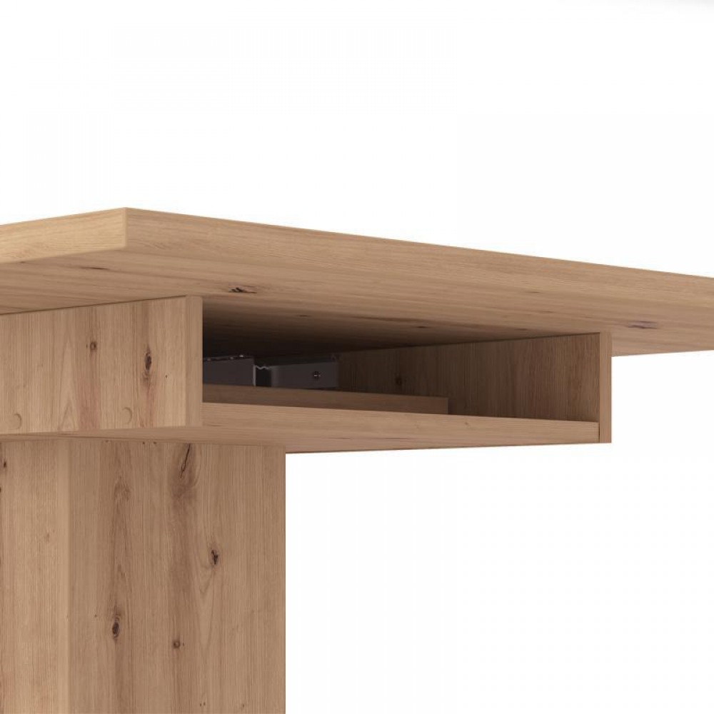 ΤΡΑΠΕΖΙ ΤΡΑΠΕΖΑΡΙΑΣ ΑΝΟΙΓΟΜΕΝΟ SABRINA ARTISAN OAK ΧΡΩΜΑ 160(200)x92x76εκ