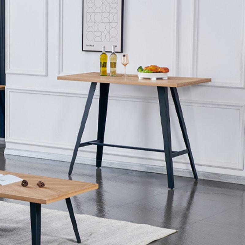 ΚΟΝΣΟΛΑ Fylliana FL1564 SONOMA MDF ΜΕ ΜΑΥΡΑ ΠΟΔΙΑ 120x40x75εκ