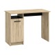 ΓΡΑΦΕΙΟ Rey GREY OAK-ΜΑΥΡΟ 100x50x74,5εκ