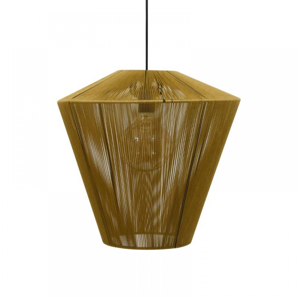 ΜΟΝΟΦΩΤΟ Fylliana Cord ΧΡΥΣΟ 40x40εκ E27