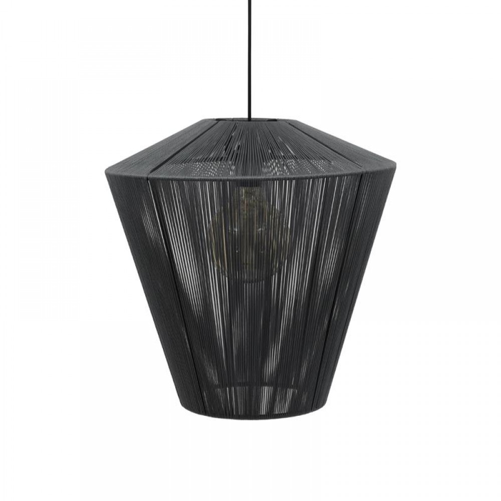 ΜΟΝΟΦΩΤΟ Fylliana Cord ΓΚΡΙ 50x50εκ E27